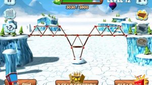 Bridge Builder Constructor Simulator - Arctic level 12