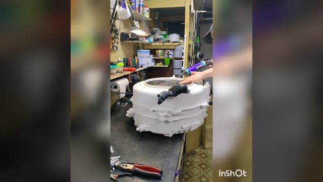 Стиральная машина Индезит замена бака смотреть онлайн