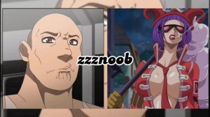 Anime VS Reddit [The rock reaction meme]#1 [Belo Betty - One Piece]🔞