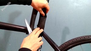 Как защитить каретку и подседельный штырь от воды и песка/лайфхак