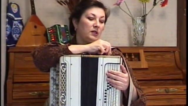 Учимся играть на баяне Урок №1 смотреть онлайн