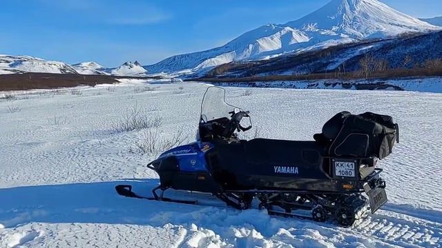 снегоход yamaha vk540v.  открытие сезона 22-23. 11 декабря 2022 г.