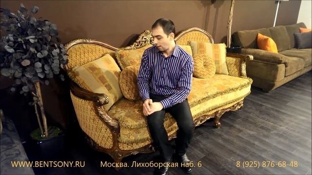 Мягкая Мебель Бенцони: Диван Рамирес обзор. Www.bentsony.ru