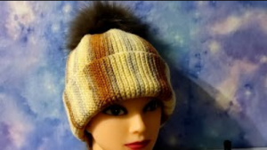 Шапочка поперечным вязанием на любой размер, крючком. (720p)