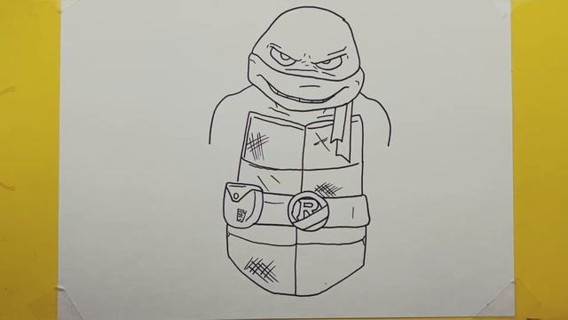 How To Draw Raphael | TMNT : Mutant Mayhem #drawing #tmnt смотреть онлайн