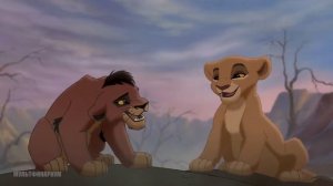 Киара знакомится с Кову Король Лев 2 Гордость Симбы 1998 год
