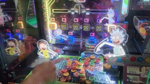 We Tested Which Coin Pusher Wins MORE! Rick and Morty VS Spider-Man!