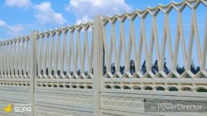 Дизайн бетонного забора concrete fence design