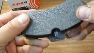 Передние тормозные колодки Мерседес Вито. Обзор новых колодок. (Front brake pads Mercedes Vito.)