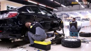 Autosecurity: Студия звука - Шумоизоляция колесных арок Mazda 3 (правильная шумка - Мазда 3)