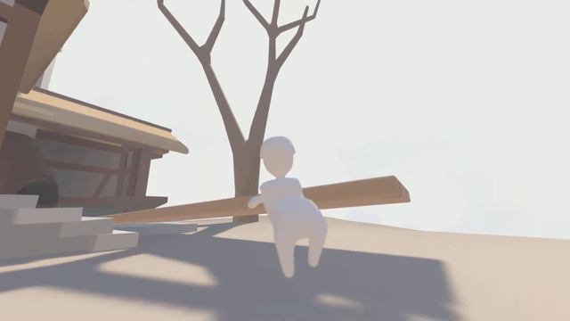 Прохождение уровня "Замок" в Human fall flat! смотреть онлайн