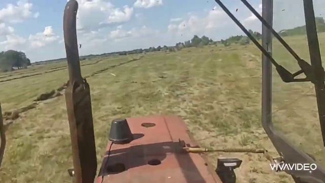 ЮМЗ 6КЛ , грабли - ворошилки "солнышко" спасаем сено после затяжных дождей смотреть онлайн