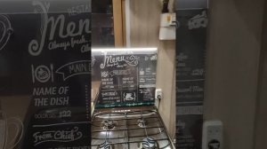 Монтаж фартука из полимерного стекла и мдф