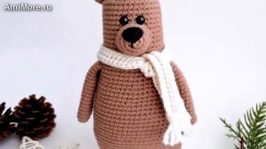 Амигуруми: схема Северный мишка. Игрушки вязаные крючком - Free crochet patterns.