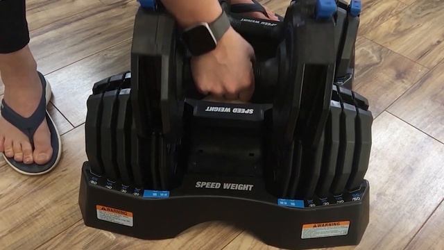 NordicTrack Select A Weight Dumbbells смотреть онлайн