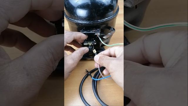 How to connect a refrigerator compressor