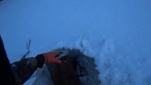 Рыбалка на мордушки зимой 2021г.Живец гальян для щуки.