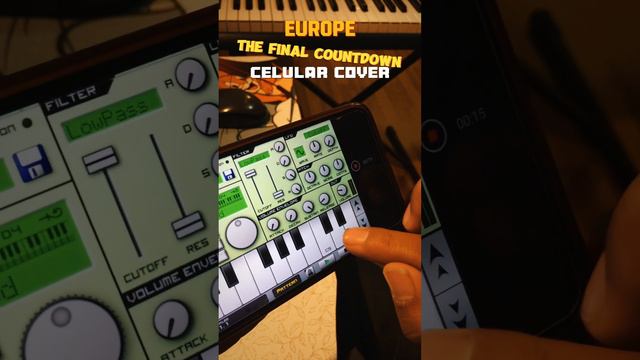 The Final Countdown Europe Teclado CELULAR Caustic #thefinalcountdown #europe #musichuayotuma