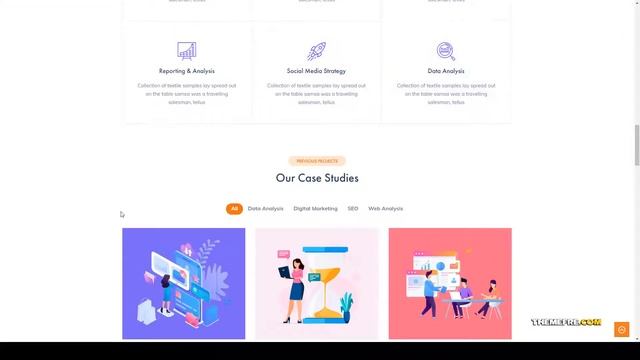 Degit - SEO Digital Marketing WordPress Theme marketing agency digital agency Haruka