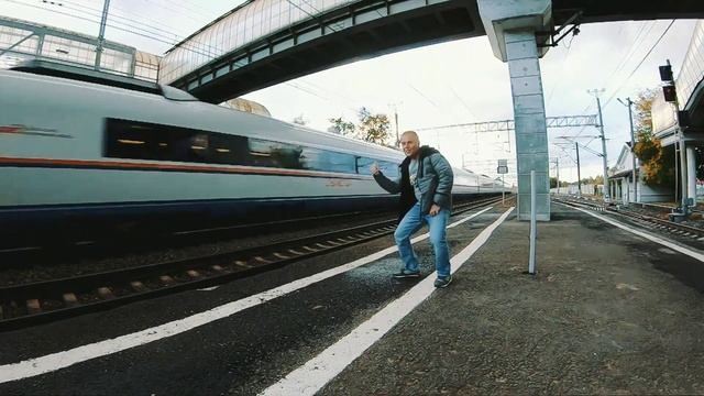 Скоростной поезд САПСАН "Санкт-Петербург - Москва". смотреть онлайн