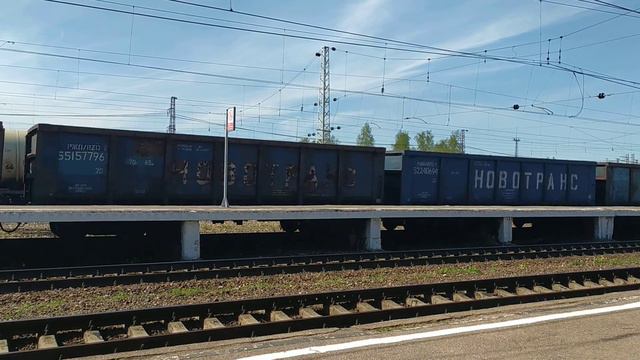 Вл11м проследует станцию Тихонова Пустынь