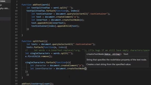 Text Falling Animation  | Awwwards | HTML, CSS & JavaScript | GSAP | SpeedCode