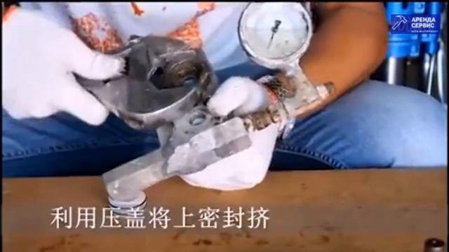 Замена уплотнительных колец насоса высокого давления покрасочного аппарата 450-й модели смотреть онлайн