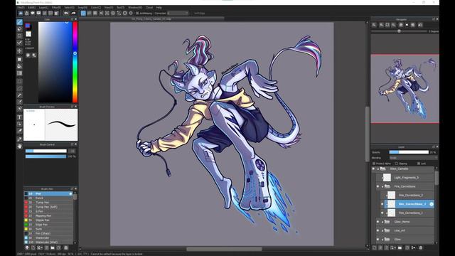 Camelia - Alien Cyborg (Digital Art) смотреть онлайн