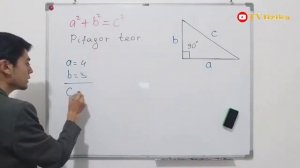 Pifagor teoremasi. Пифагор теоремаси.