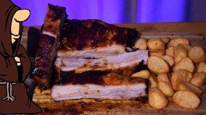 Сочные Свиные Рёбрышки в соусе барбекю в Аэрофритюрнице