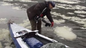 Сплав по Койве и Чусовой на байдарке с мотором водометом в конце ноября