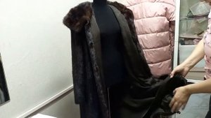 Перешив старой норковой шубы. Обзор.