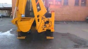 Демонстрация работы Экскаватора-погрузчика LiuGong CLG777A-S Часть 1