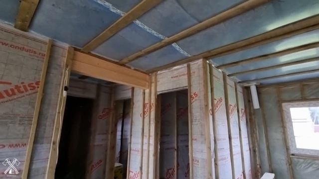 Комлектация Теплый Контур. Каркасный дом без отделки смотреть онлайн