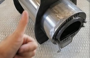 Печь для бани изнутри. Казачка Классика по Белому