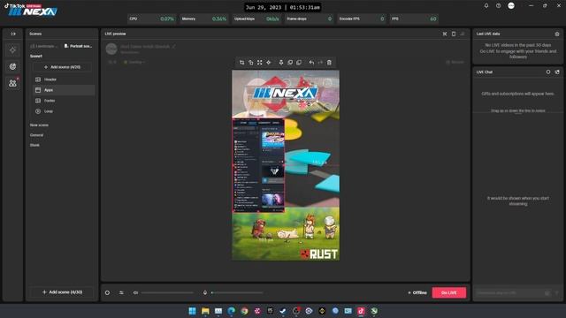 Setting TikTok Live di OBS-Studio Ahh... Dah Lha смотреть онлайн