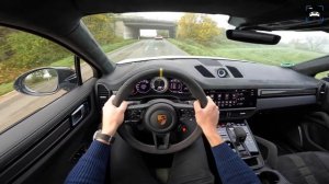 Porsche Cayenne Turbo GT POV Test Drive by AutoTopNL