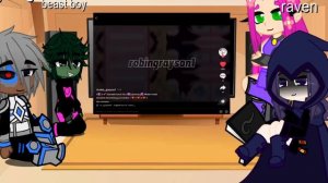 Teen titans react to robin part 1