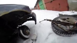 №62. Ремонт W 202. Ремонт рулевой тяги синего ведёрка.