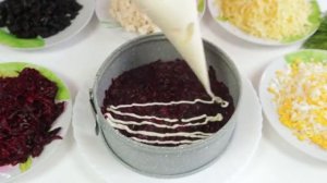"ГРАФ" Шикарный Салат На Любой Праздник! Необычайно вкусный салат с самой простой Свеклой!