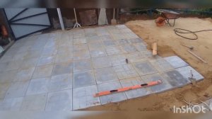 Укладка тратуарной плитки