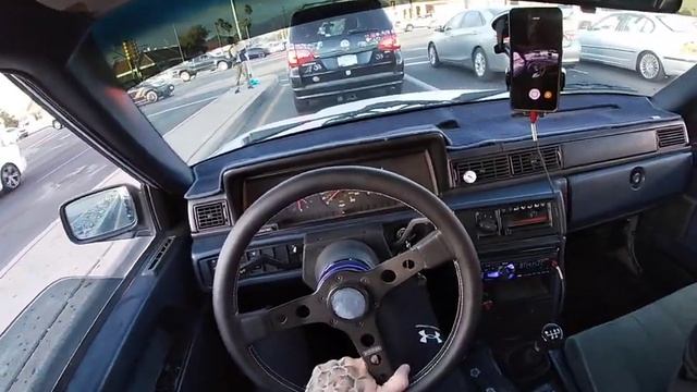 Volvo 740 POV drive