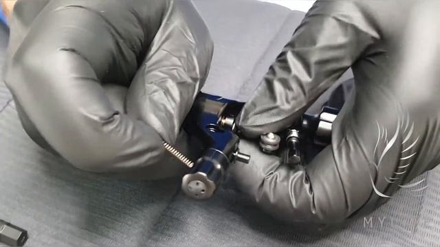 Как перейти на работу картриджами или игла/дюза в тату машинке Dragonfly X2 смотреть онлайн