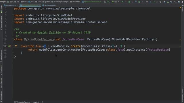 Android Studio - ViewModelProvider.Factory para inyectar dependencias - MVVM смотреть онлайн