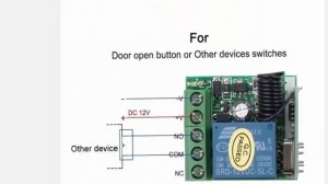 Пульт передатчик дистанционного управления, 433 МГц