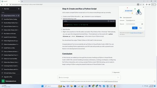 How to set up Python on Visual Studio Code in 2021 смотреть онлайн