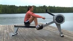 Техника тренировок на гребном тренажере Concept2