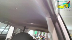 Химчистка Toyoya Versa.  До/после впервые в жизни.