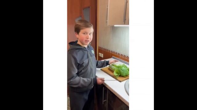 Салат "Цезарь" від 5 А класу. Зробимо та скуштуємо разом. Фуд челендж.