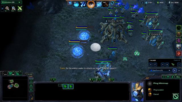 #1: Train of the Dead - Artanis Solo (p2) [Starcraft 2 Co-op Mutation] смотреть онлайн